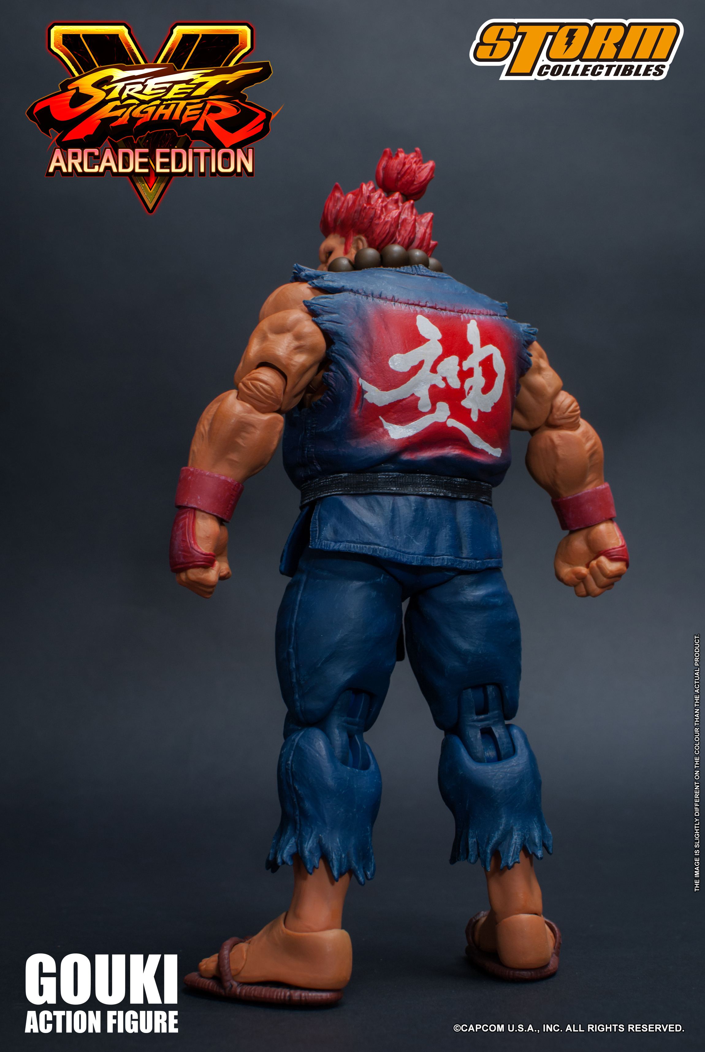 STREET FIGHTER V 1/12 SCALE PRE-PAINTED ACTION FIGURE: GOUKI NOSTALGIA COSTUME VER. Storm Collectibles