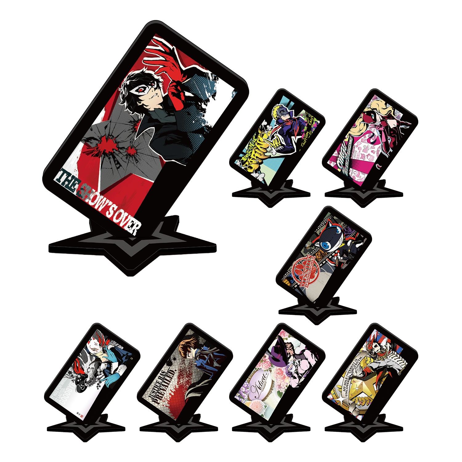 PERSONA 5 TRADING ACRYLIC STAND (SET OF 8 PIECES) armabianca