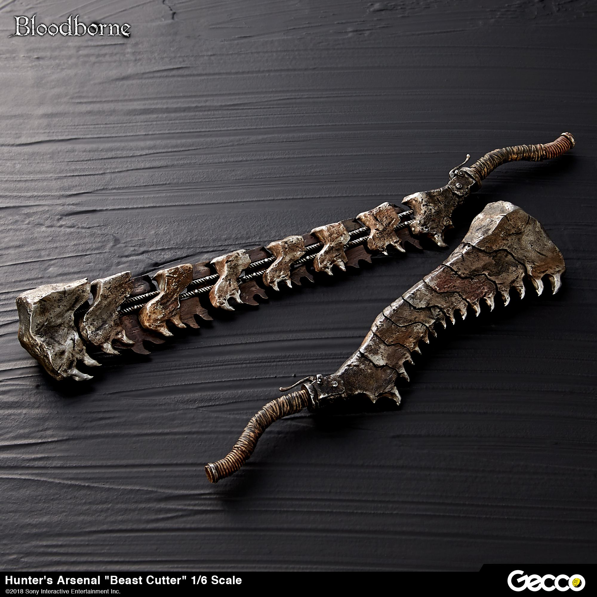 BLOODBORNE 1/6 SCALE WEAPON: HUNTER'S ARSENAL BEAST CUTTER Gecco