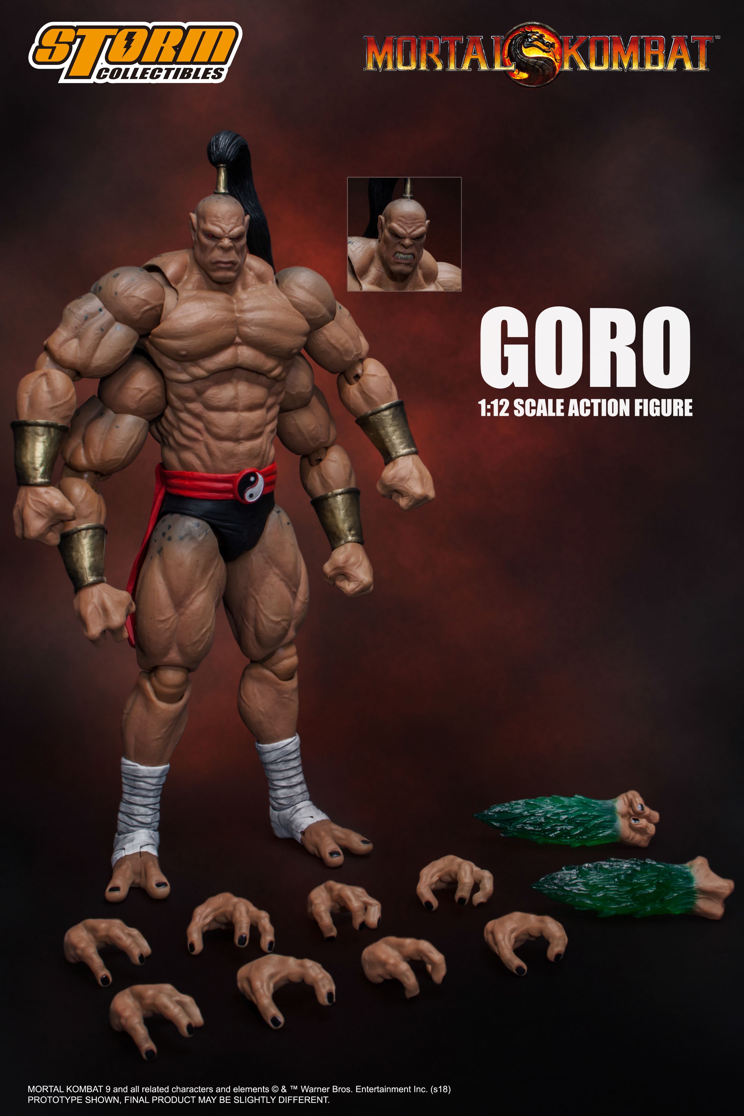 MORTAL KOMBAT 1/12 SCALE PRE-PAINTED ACTION FIGURE: GORO Storm Collectibles