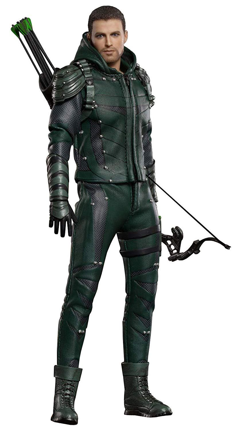 STAR ACE TOYS REAL MASTER SERIES GREEN ARROW 1/8 COLLECTABLE ACTION FIGURE: ARROW [DELUXE VER.] Star Ace Toys