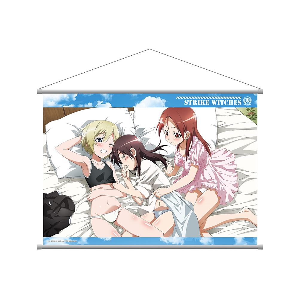 STRIKE WITCHES B2 WALL SCROLL: BED PROOF
