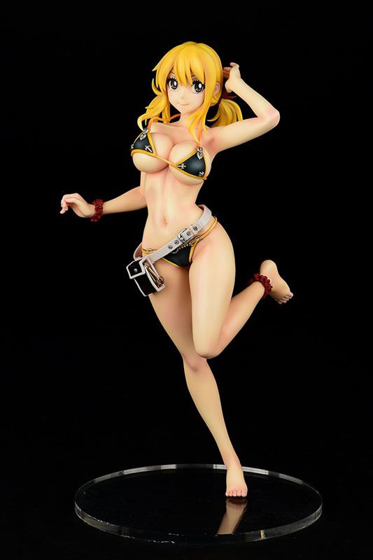 FAIRY TAIL 1/6 SCALE PRE-PAINTED FIGURE: LUCY HEARTFILIA SWIMSUIT GRAVURE STYLE LIMITED EDITION NOIR Orca Toys