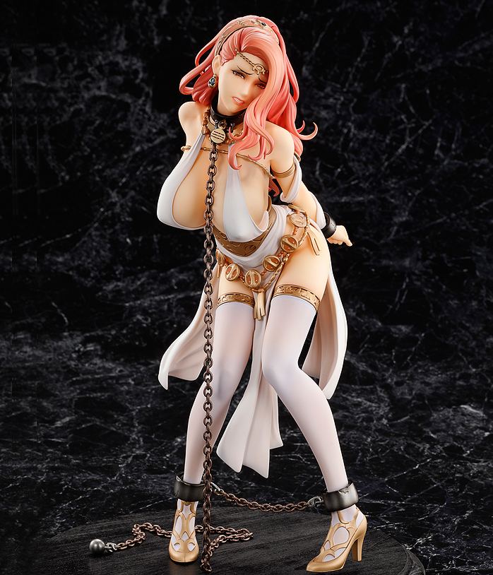CREATOR'S COLLECTION 1/6 SCALE PRE-PAINTED FIGURE: THE ALLURING QUEEN PHARNELIS IMPRISONED BY GOBLINS - QUEEN PHARNELIS FROG
