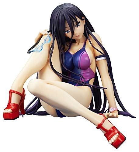 ORIGINAL CHARACTER 1/6 SCALE PRE-PAINTED FIGURE: SWIMSUIT GIRL ILLUSTRATION BY JIN HAPPOBI Kaitendo