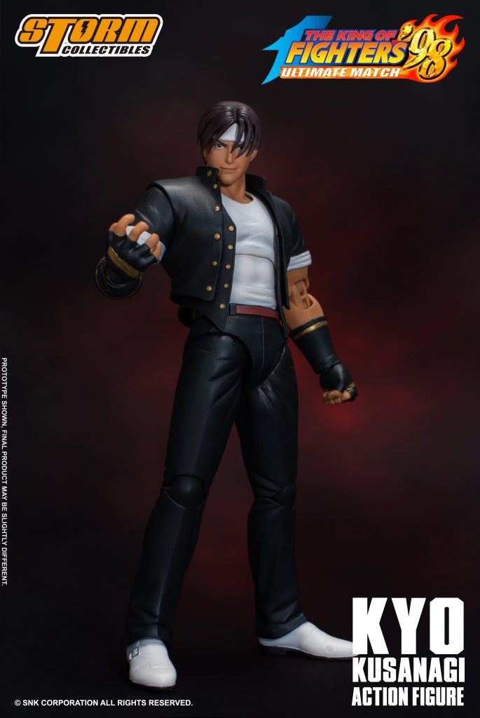 THE KING OF FIGHTERS '98 ULTIMATE MATCH PRE-PAINTED ACTION FIGURE: KYO KUSANAGI Storm Collectibles