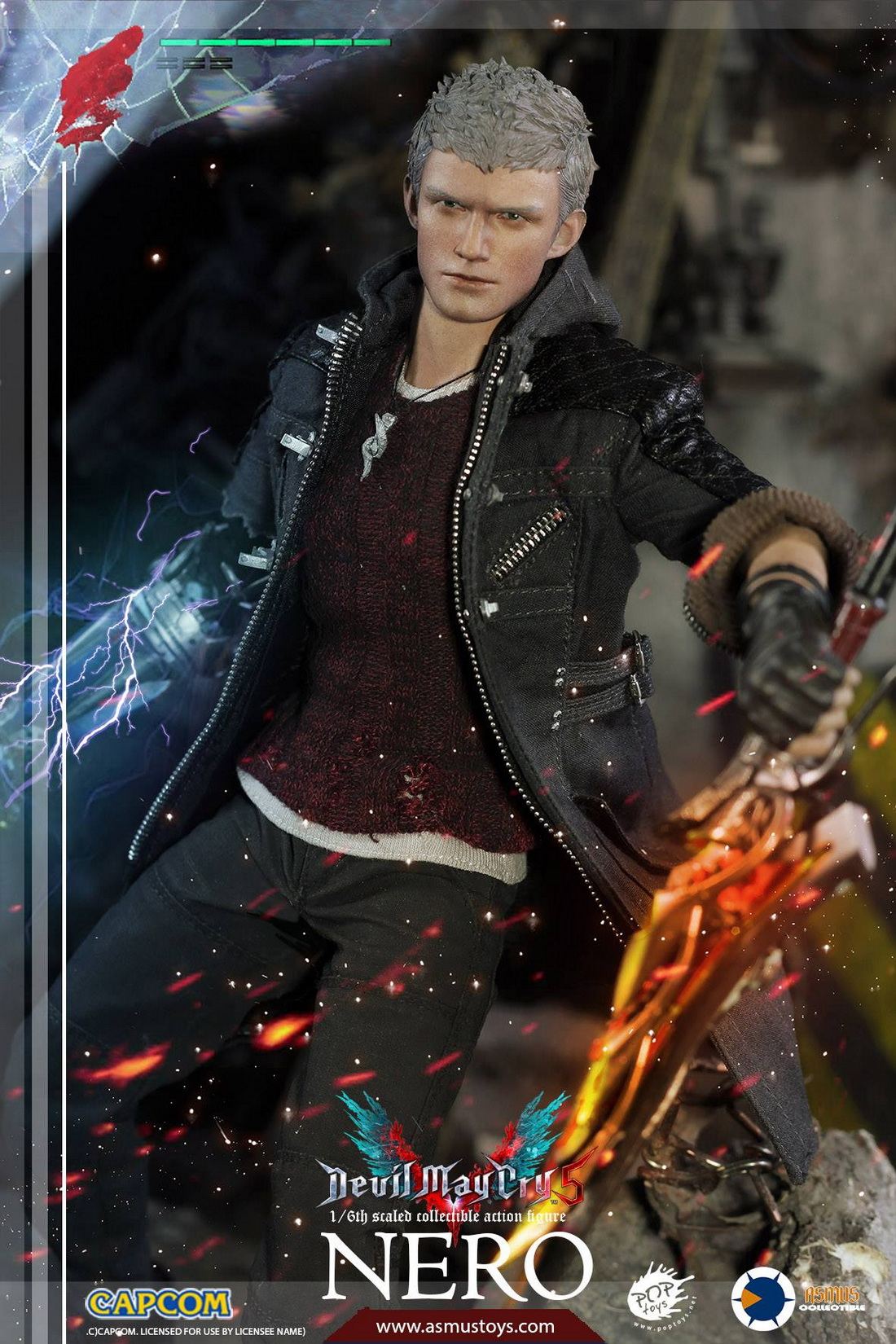 DEVIL MAY CRY 5 1/6 SCALE PRE-PAINTED FIGURE: NERO Asmus Toys