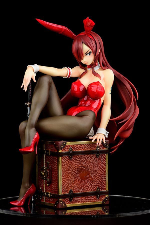 FAIRY TAIL 1/6 SCALE PRE-PAINTED FIGURE: ERZA SCARLET BUNNY GIRL_STYLE / TYPE ROSSO Orca Toys