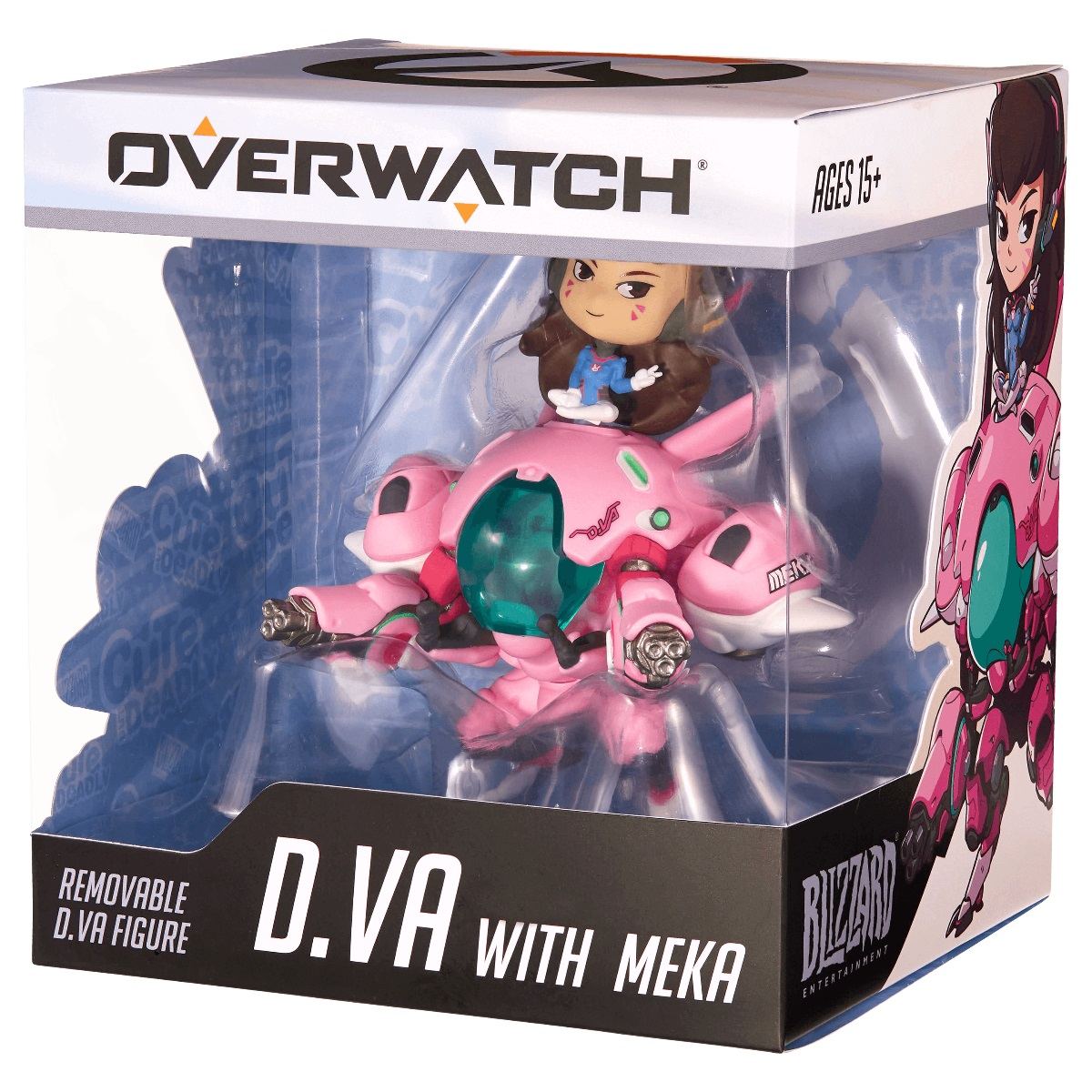 OVERWATCH CUTE BUT DEADLY FIGURE: D.VA WITH MEKA Blizzard