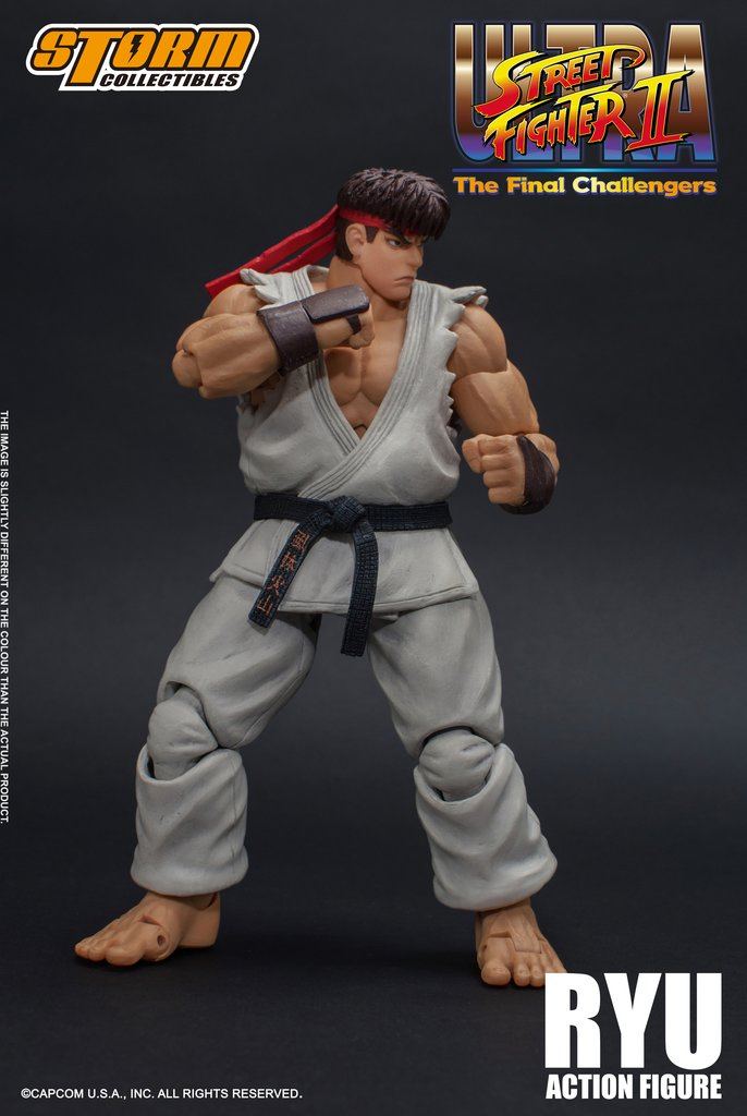 ULTRA STREET FIGHTER II THE FINAL CHALLENGERS 1/12 SCALE PRE-PAINTED ACTION FIGURE: RYU Storm Collectibles