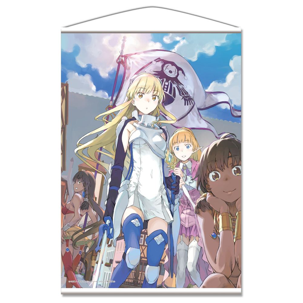 IS IT WRONG TO TRY TO PICK UP GIRLS IN A DUNGEON?: SWORD ORATORIA B2 TAPESTRY A (RE-RUN) azumaker