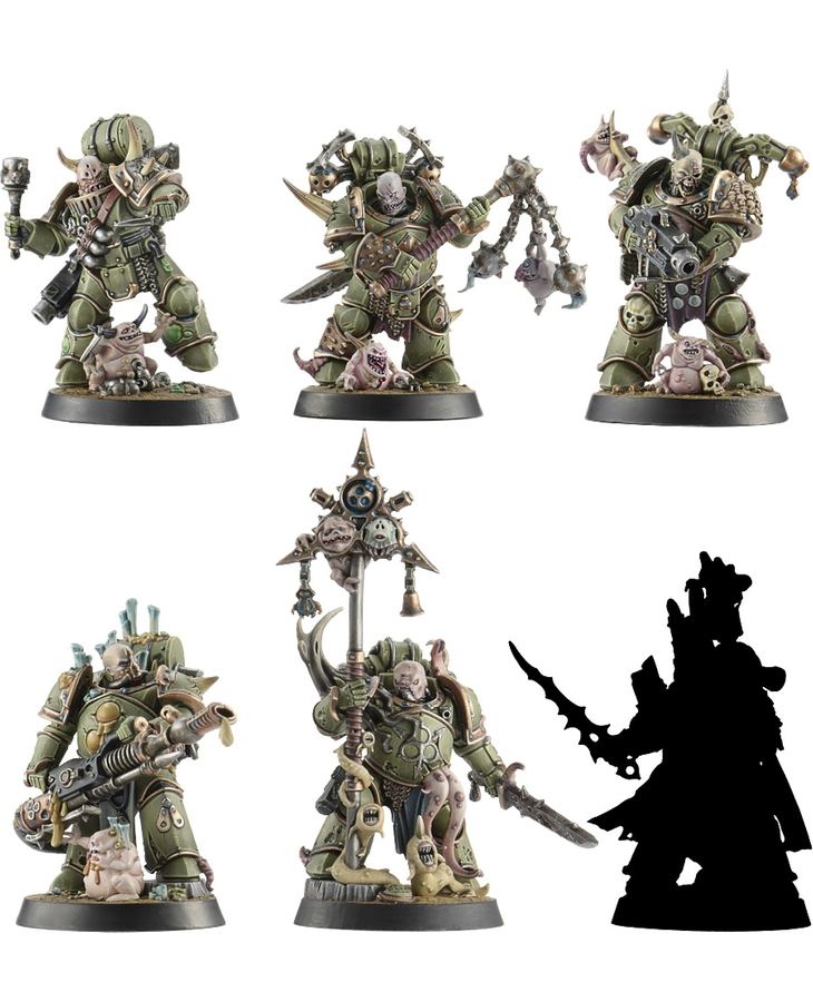 WARHAMMER 40,000: SPACE MARINE HEROES SERIES NO.3 (SET OF 6 PIECES) Max Factory