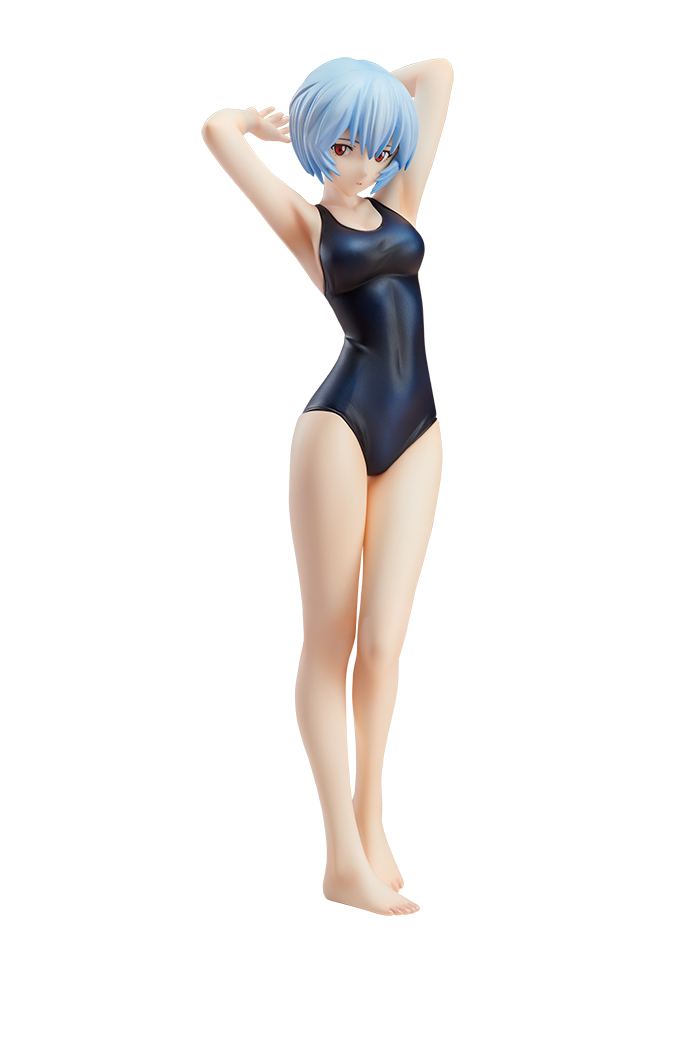 ASSEMBLE HEROINES REBUILD OF EVANGELION SUMMER QUEENS 1/8 SCALE SEMI-FINISHED FIGURE KIT: REI AYANAMI Our Treasure