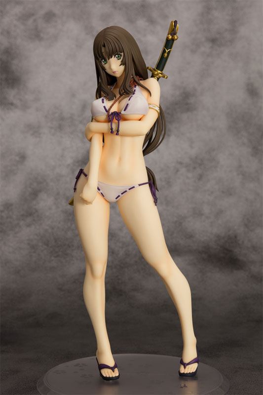 QUEEN'S BLADE BEAUTIFUL FIGHTERS 1/6 SCALE PRE-PAINTED FIGURE: WARRIOR PRIESTESS TOMOE 2P COLOR VER. Orchid Seed