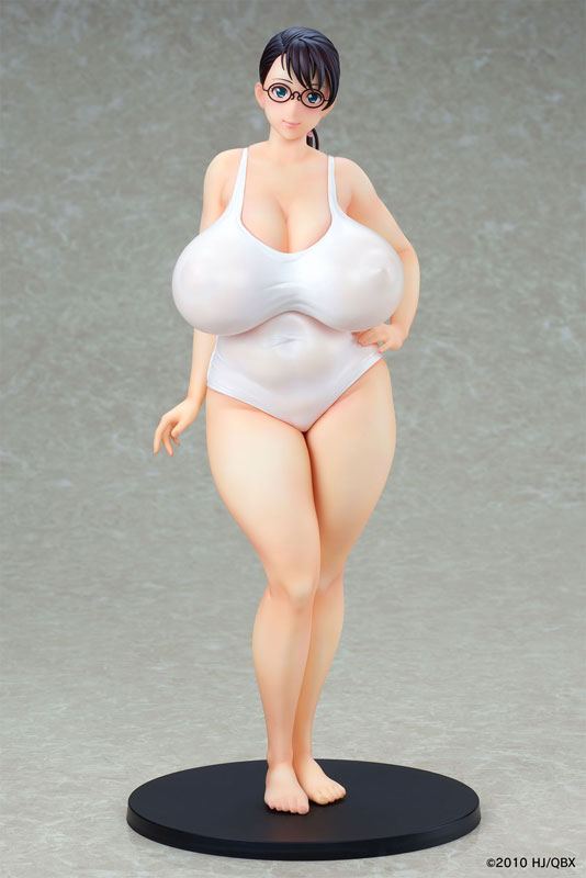 QUEEN'S BLADE BEAUTIFUL WARRIORS 1/7 SCALE PAINTED FIGURE: WEAPON SELLER CATTLEYA WHITE SWIMSUIT VER. Qsix