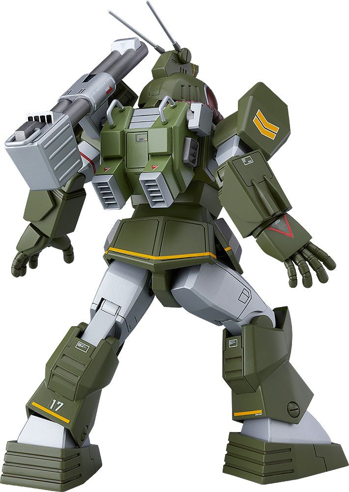 FANG OF THE SUN DOUGRAM COMBAT ARMORS MAX 18 1/72 SCALE MODEL KIT: SOLTIC H8 ROUNDFACER REINFORCED PACK MOUNTED TYPE Max Factory