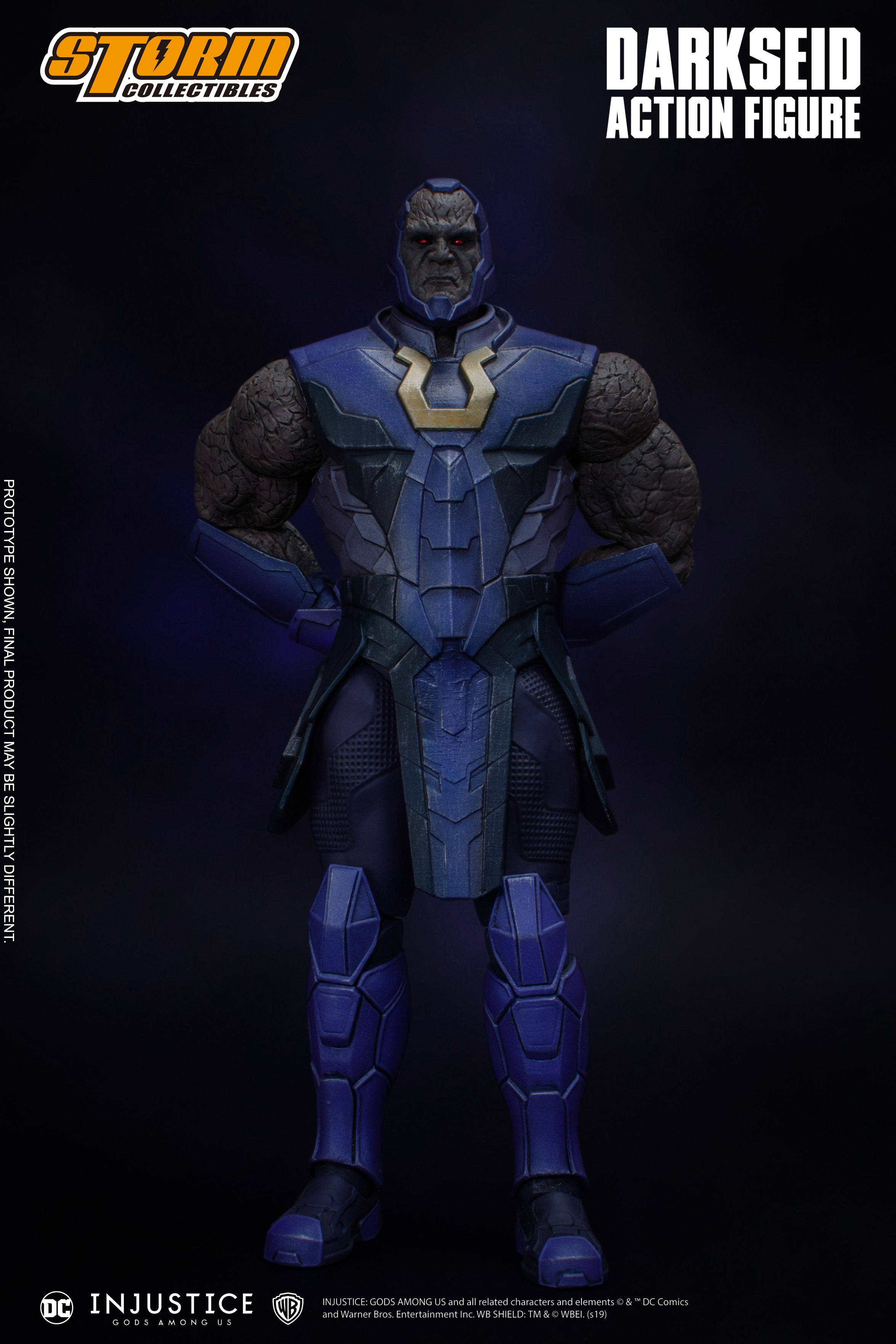 INJUSTICE GODS AMONG US 1/12 SCALE PRE-PAINTED ACTION FIGURE: DARKSEID Storm Collectibles