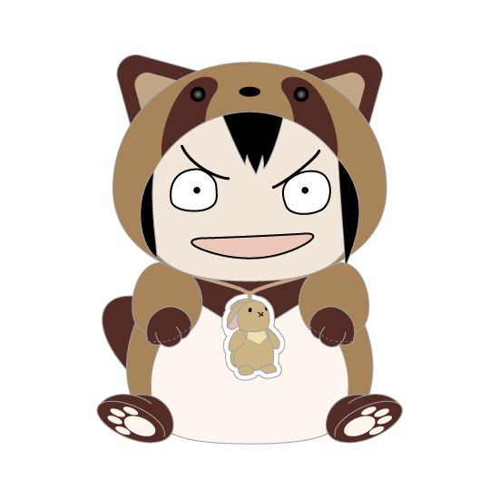 KEEP YOUR HANDS OFF EIZOUKEN! KIGURUMI PLUSH: ASAKUSA'S RACCOON DOG Good Smile