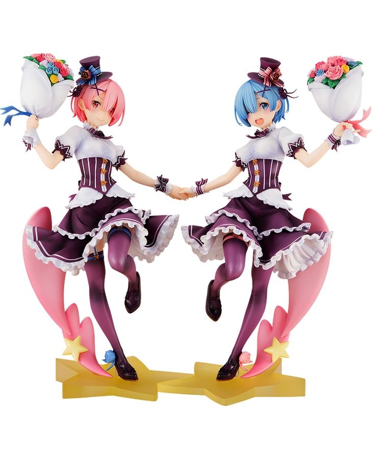 KD COLLE RE:ZERO -STARTING LIFE IN ANOTHER WORLD-: RAM & REM BIRTHDAY VER. COMPLETE SET [GOOD SMILE COMPANY ONLINE SHOP LIMITED VER.] Kadokawa Shoten