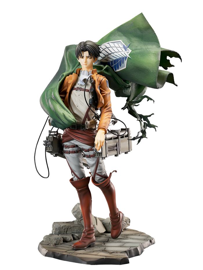 ATTACK ON TITAN 1/7 SCALE PRE-PAINTED FIGURE: LEVI Hobbymax