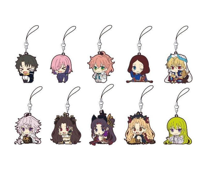 FATE/GRAND ORDER - ABSOLUTE DEMON BATTLEFRONT: BABYLONIA RUBBER STARP COLLECTION VIVIMUS (SET OF 10 PIECES) Movic