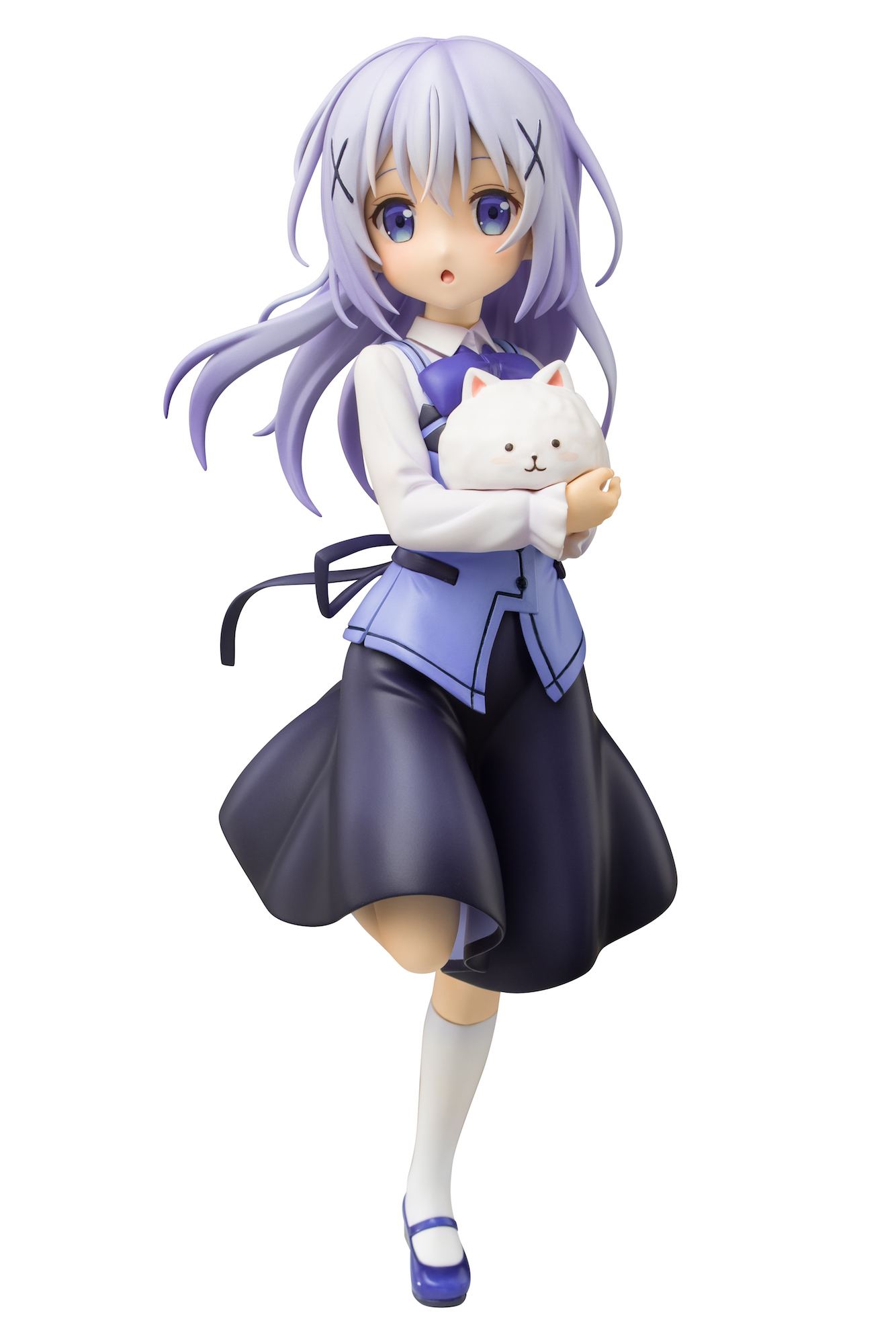 IS THE ORDER A RABBIT?? 1/7 SCALE PRE-PAINTED FIGURE: CHINO (CAFE STYLE) (RE-RUN) Plum