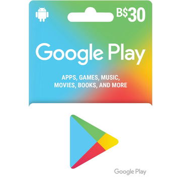 Google Play BRL 30 Gift Card Brazil Account digital