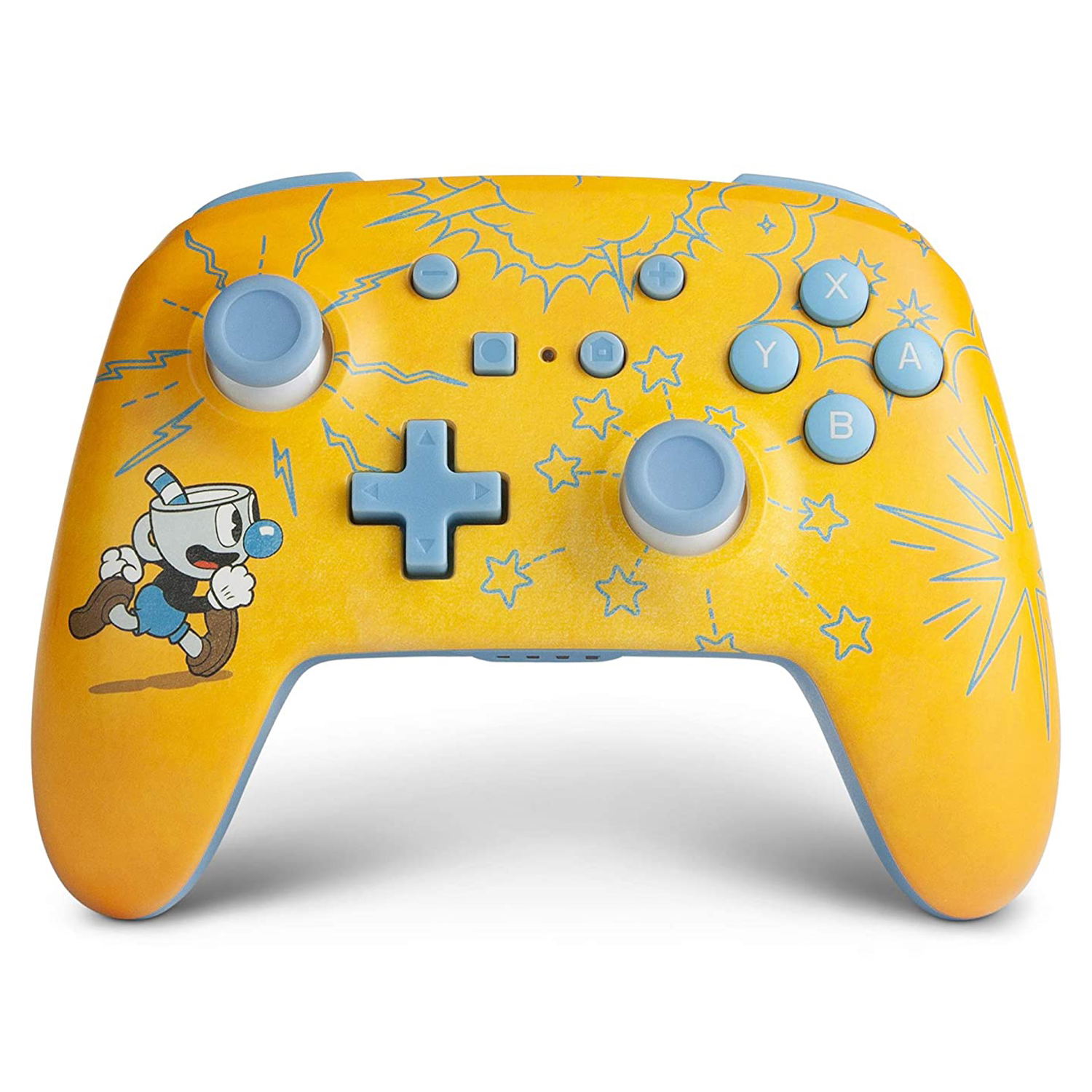 PowerA Enhanced Wireless Controller for Nintendo Switch (Cuphead Mugman)