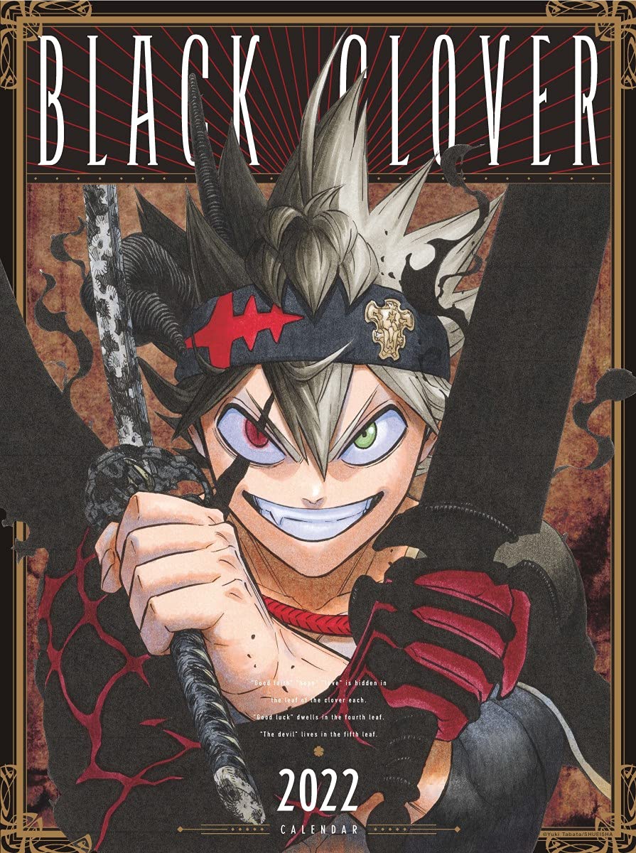 Black Clover Comic Calendar 2022