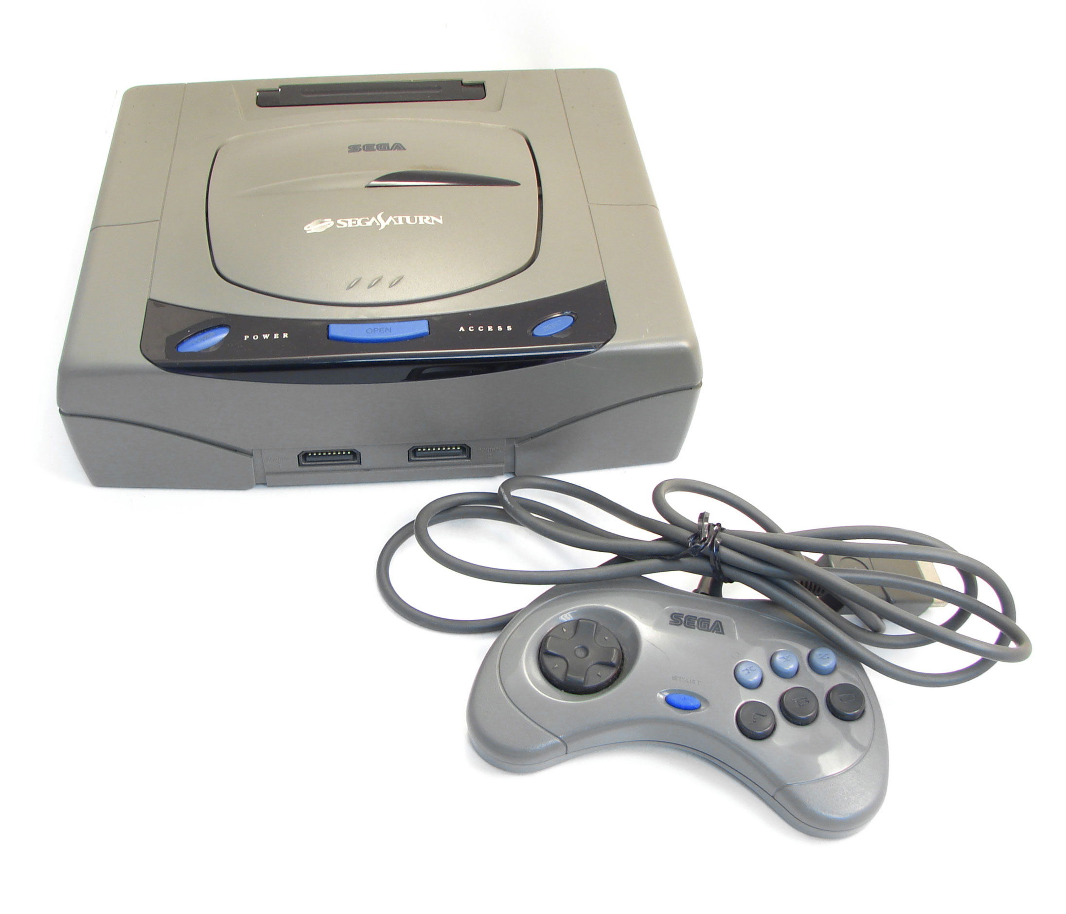 Sega Saturn Console - grey (loose)