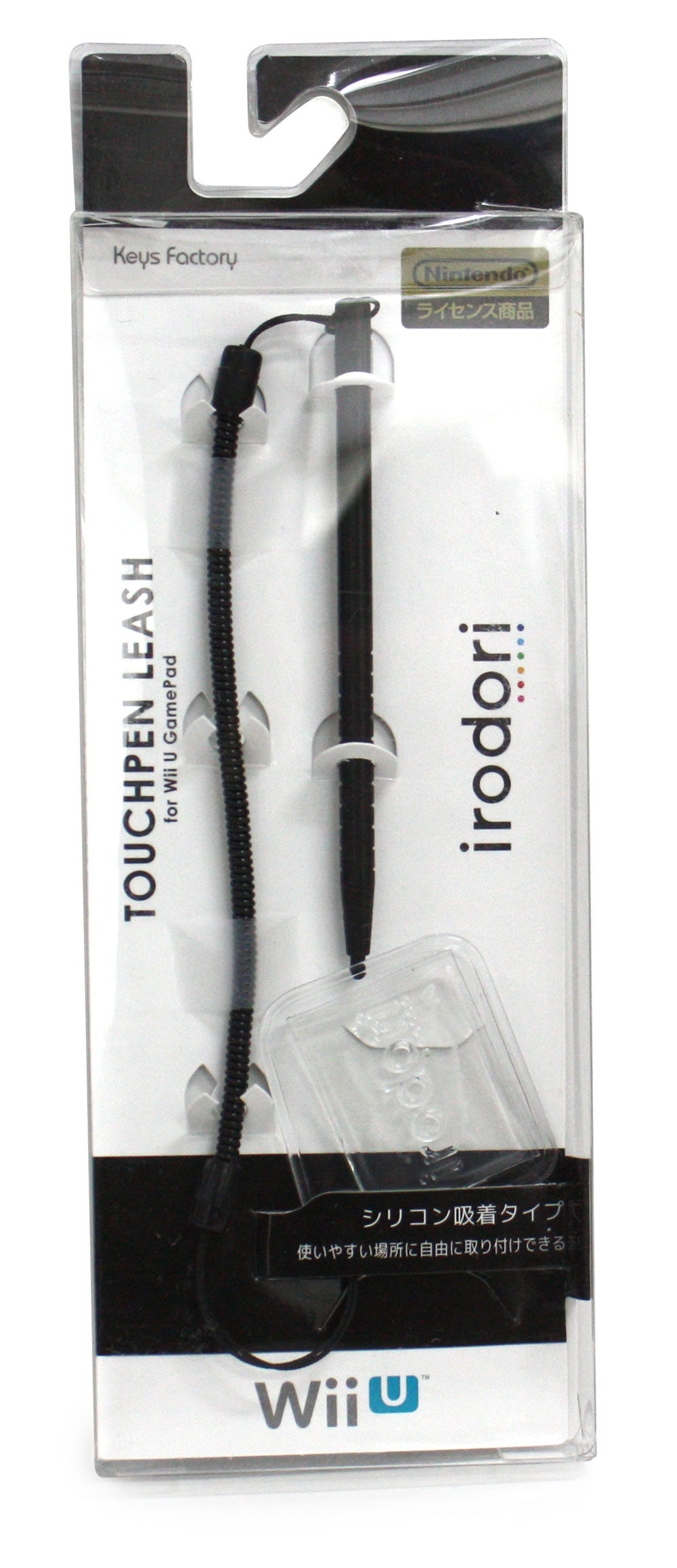 Touch Pen Leash for Wii U GamePad (Black)