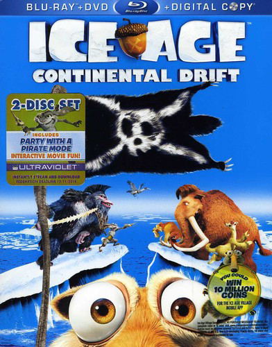 Ice Age: Continental Drift [Blu-ray+DVD+Digital Copy]