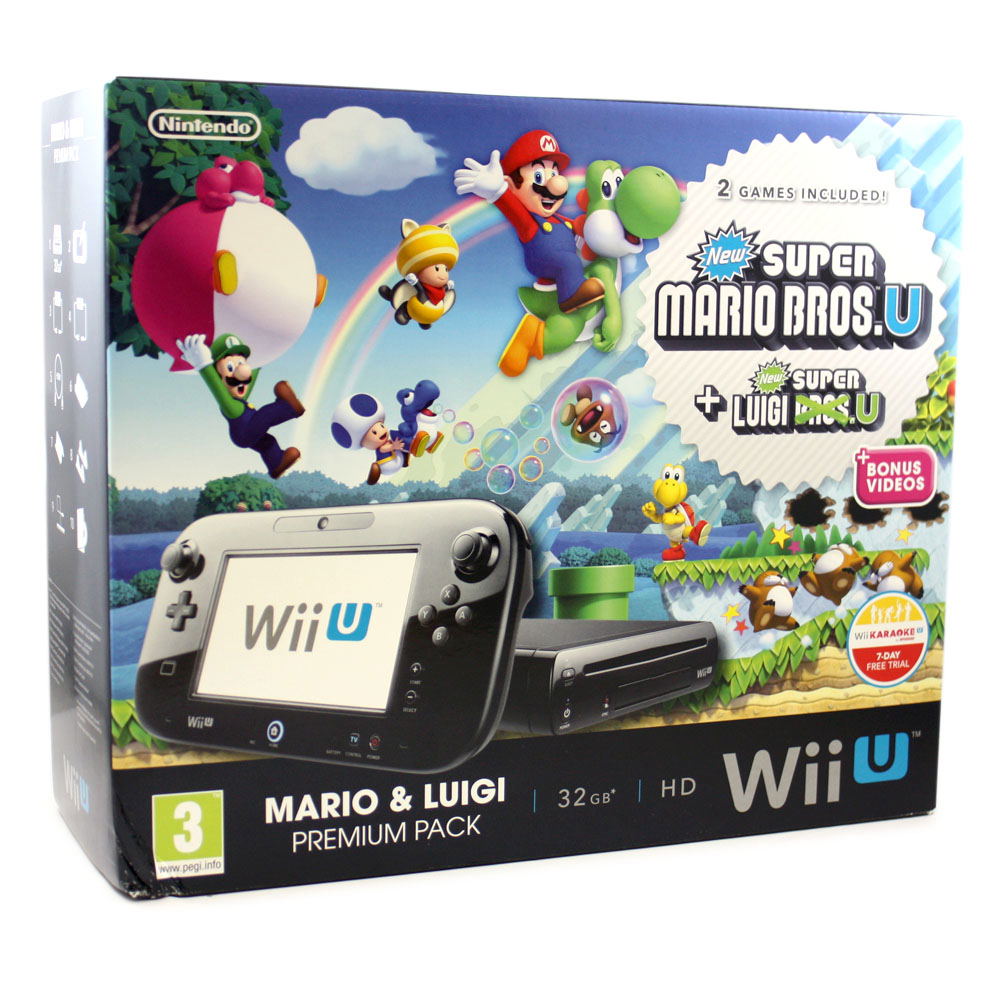 Wii U Limited Edition Mario & Luigi Premium Pack