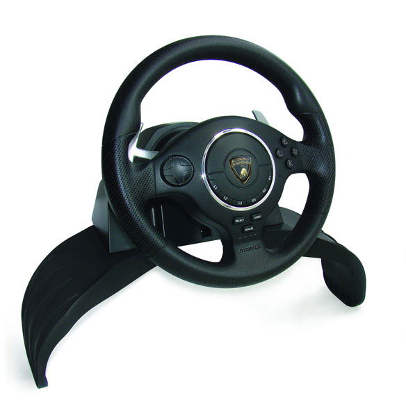 Super Sport Steering Racing Wheel 'EVO' (Black)