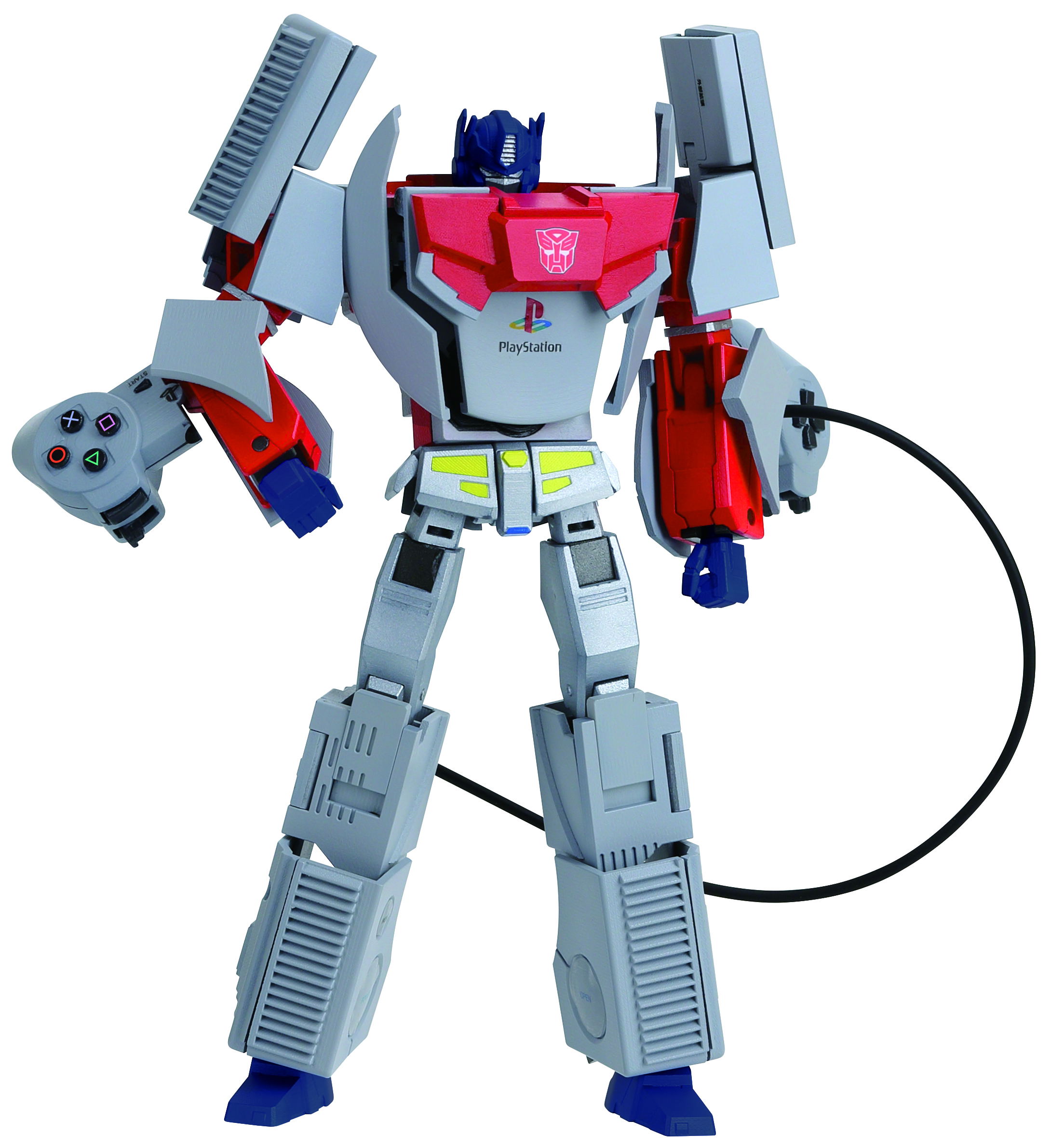 optimus prime featuring original playstation