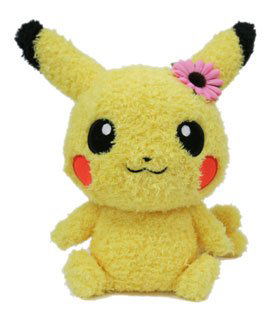 pikachu female plush