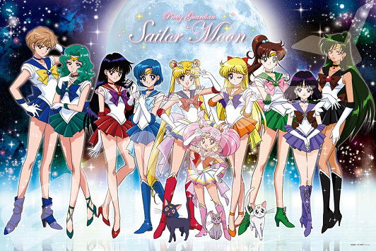 Sailor Moon 1000 Piece Jigsaw Puzzle: Sailor Pretty Soldiers