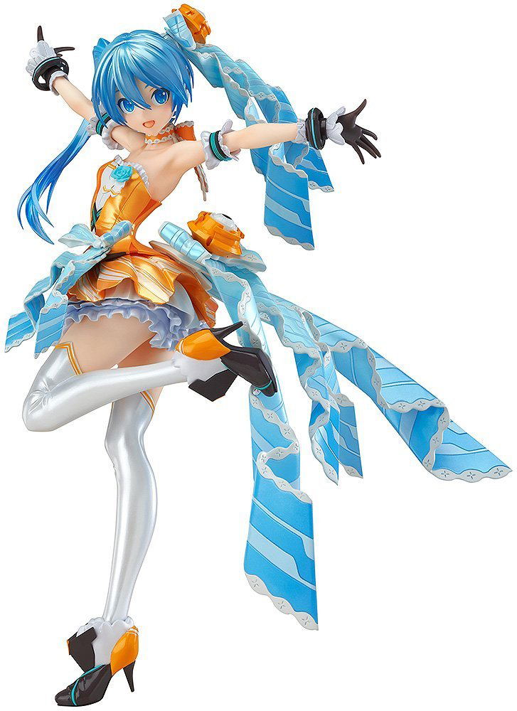 orange blossom miku figure