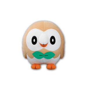 pokemon rowlet plush