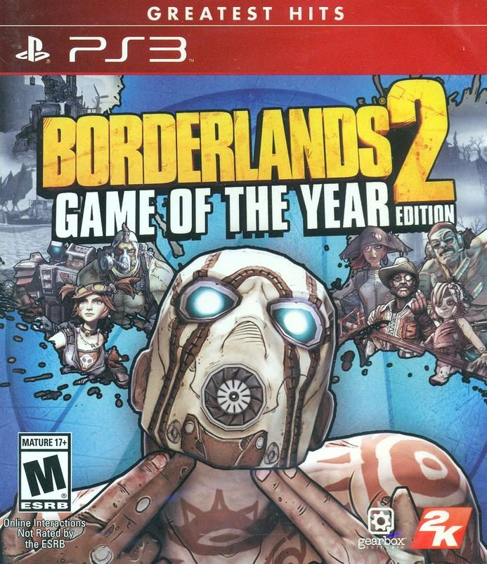 borderlands game of the year edition ps4 digital