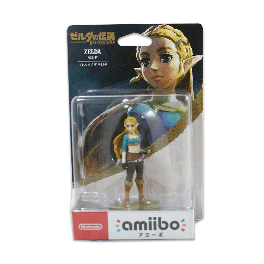 amiibo The Legend of Zelda: Breath of the Wild Series Figure (Zelda)