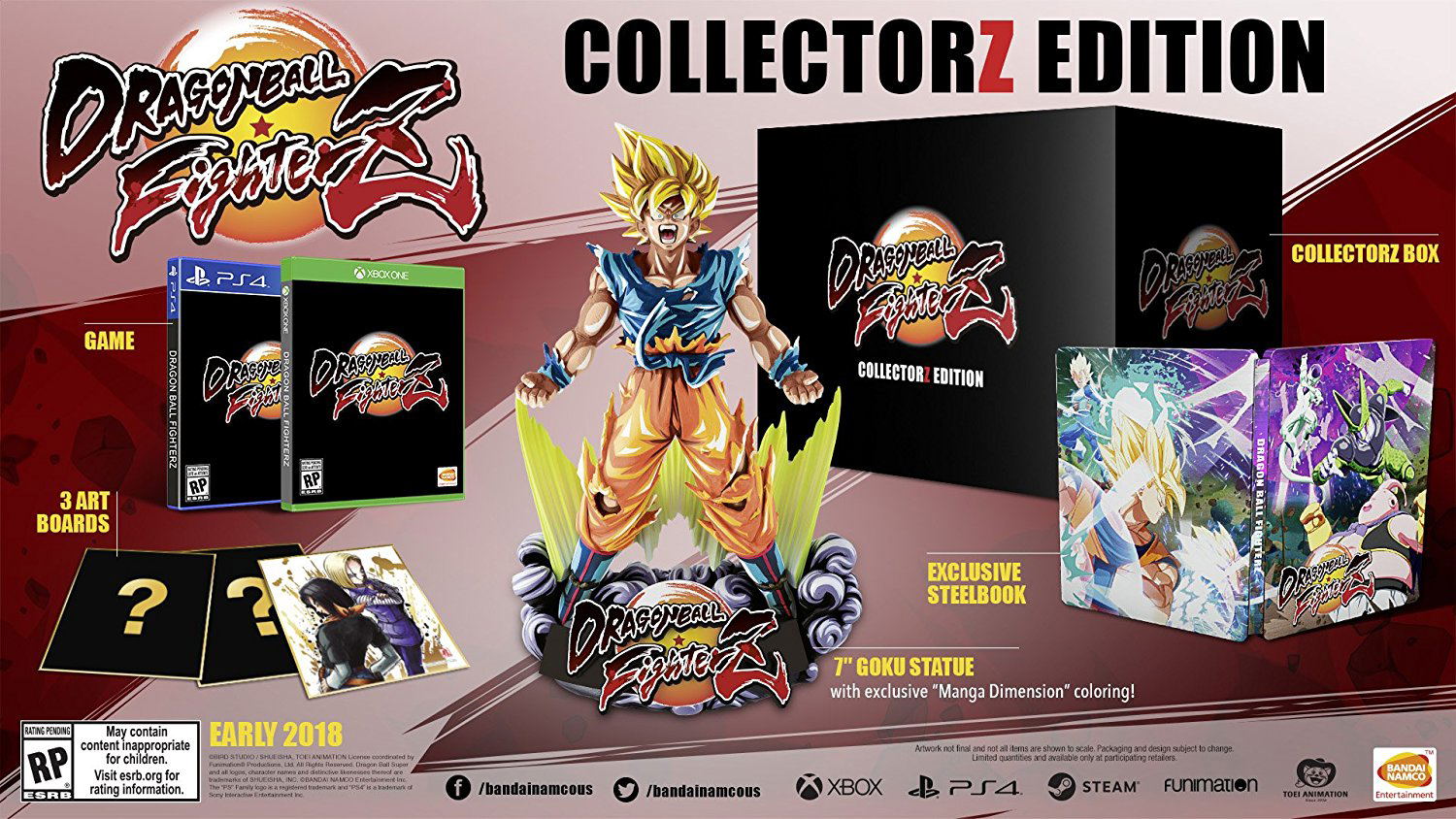 dragon ball z collector's bundle