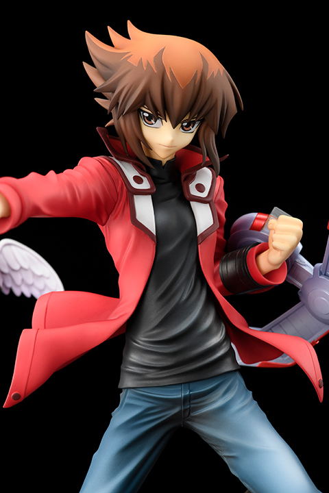 Yu-gi-oh! Duel Monsters Gx 1 7 Scale Pre-painted Figure: Jaden Yuki