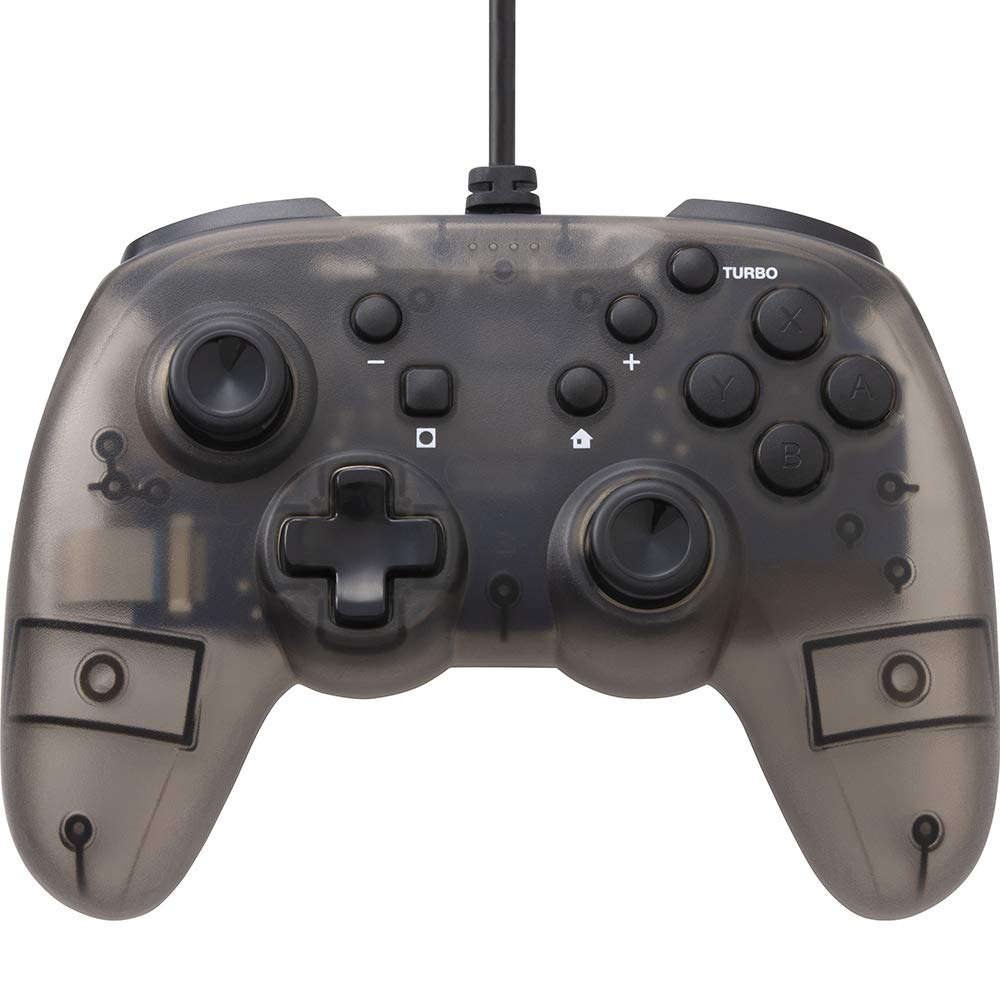 CYBER · Gyro Controller Light Wired Type (Clear Black)