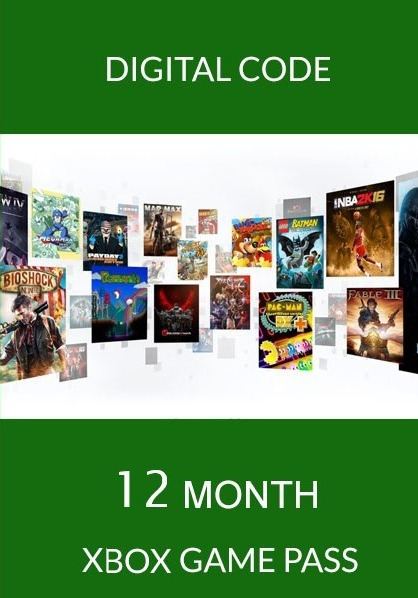 xbox game pass 12 month ebay