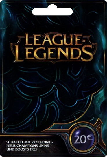 league of legends gift card europe