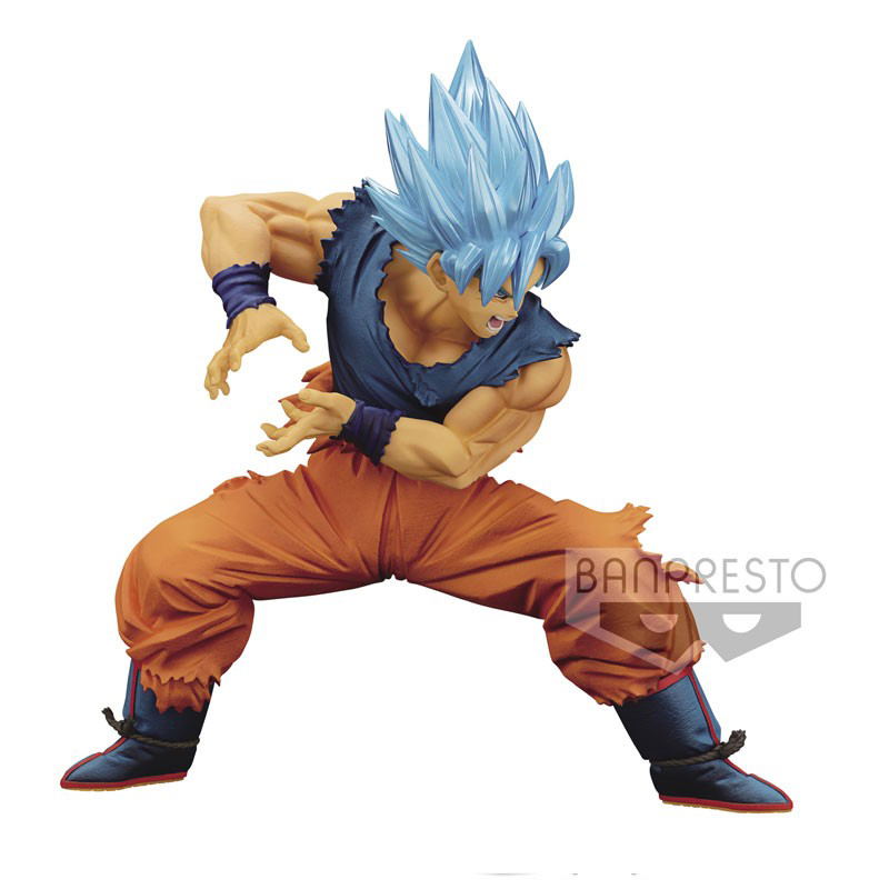 dragon ball super super saiyan god super saiyan son goku maximatic statue