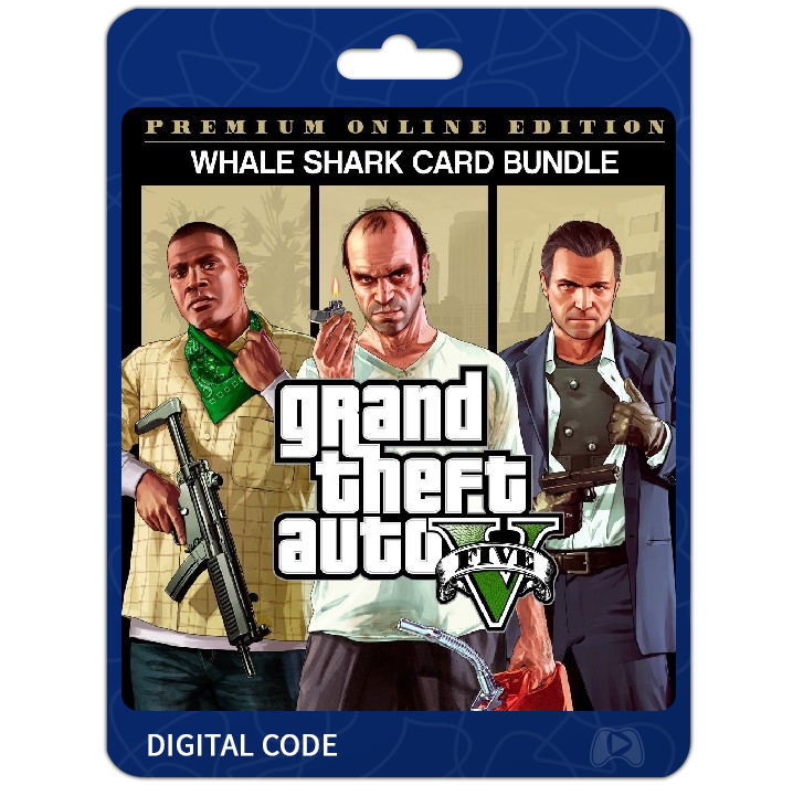 Grand Theft Auto V Premium Online Edition & Whale Shark Card Bundle