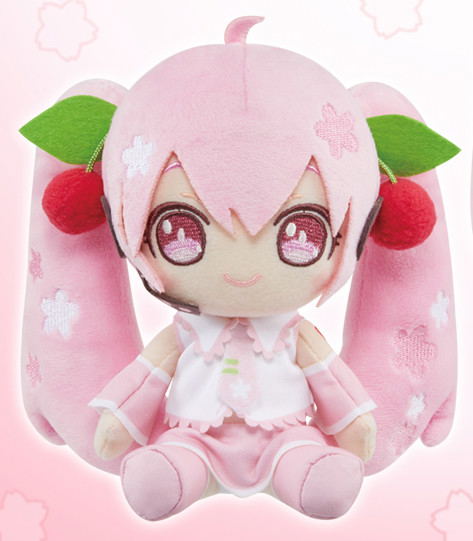 sakura hatsune miku plush