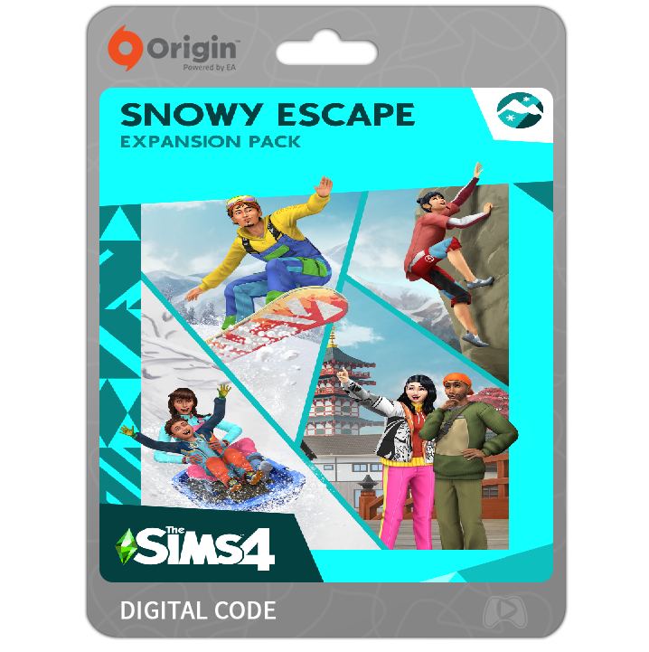 origin the sims 4 snowy escape